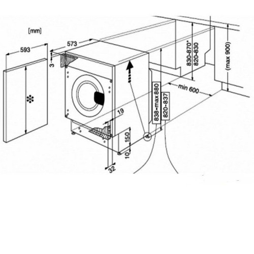 Стиральная машина WHIRLPOOL awoc7712