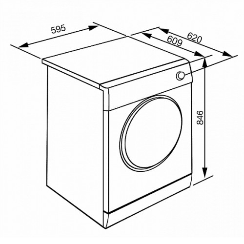 Сушильная машина SMEG DHT83LRU
