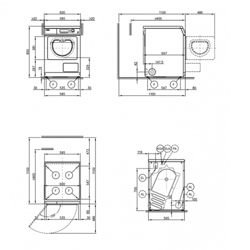 Сушильная машина Miele PT 5136 [EL]