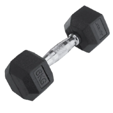 Гантель Starfit DB-301 6 кг черная Гантель Starfit DB-301 6 кг черная