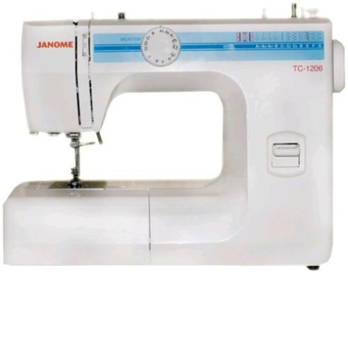 Швейная машина JANOME tc 1206 белый
