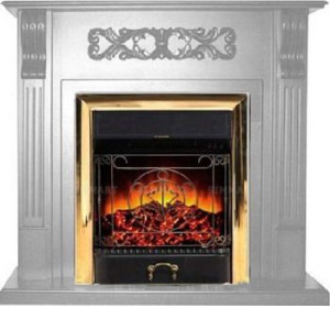 Камин ROYAL FLAME venice под majestic br (фактурный белый)