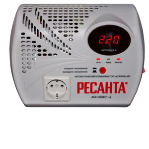 Стабилизатор РЕСАНТА асн- 500 н/1-ц