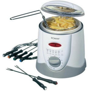 Фритюрница BOMANN FFR 1290 CB weis-grau 1L