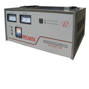 Стабилизатор напряжения РЕСАНТА ach-12000/1-эм