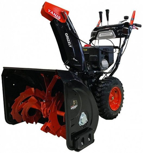 Снегоуборщик самоходный бензиновый YANIS Grizzly SPE30DHL