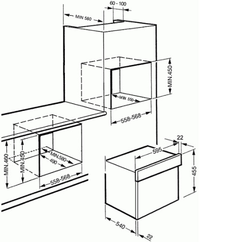 Встраиваемая пароварка SMEG sc845vpo9