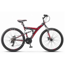 Велосипед Stels Focus MD 26 21-SP V010 (2018) 18 черный/красный