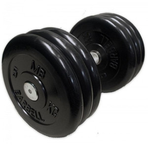 Гантель MB Barbell MB-FdbM-B31