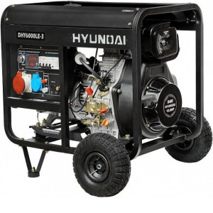 Генератор HYUNDAI dhy 6000le-3 колеса