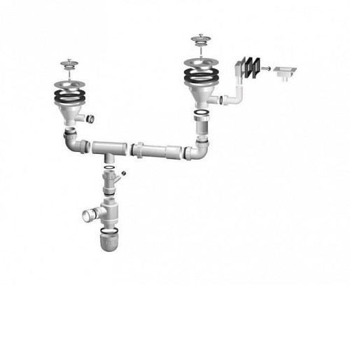 Слив TEKA 61001166 3 1/2 с универс. переливом