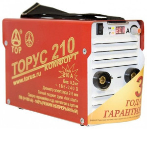 Сварочный инвертор ТОРУС 210 комфорт