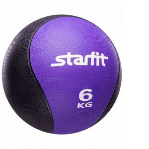Медбол Starfit Pro GB-702 6 кг фиолетовый
