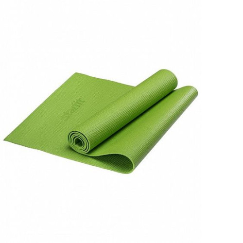 Коврик для йоги Starfit FM-101 PVC 173x61x0,8 см зеленый