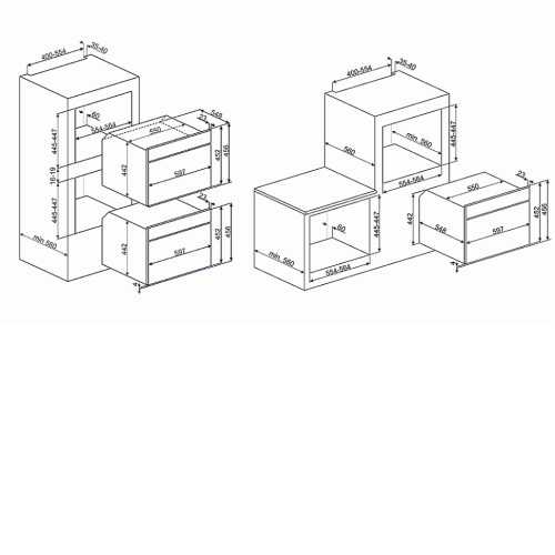 Встраиваемая пароварка SMEG SF4120V