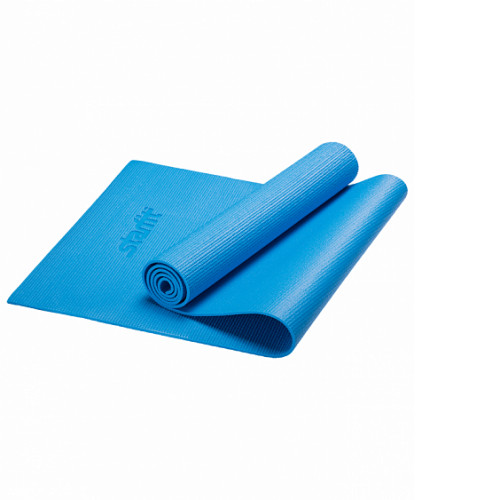 Коврик для йоги Starfit FM-101 PVC 173x61x0,8 см синий