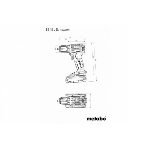 Дрель-шуруповерт Metabo BS 18 L BL 602326800
