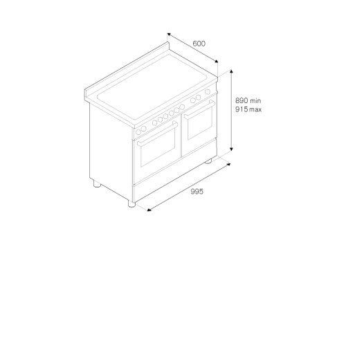 Варочный центр BERTAZZONI PRO1006MFEDNET