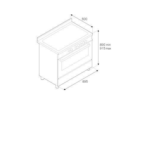 Варочный центр BERTAZZONI PRO906MFESGIT