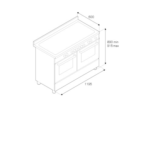 Варочный центр BERTAZZONI PRO906HYBSXT