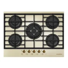 Газовая поверхность MAUNFELD MGHG.75.13RIB_CREAM GLASS