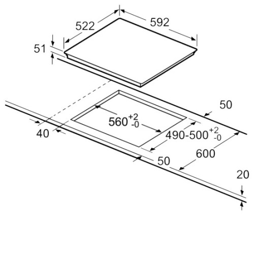 Варочная панель Bosch PUE 631 BB 2 E