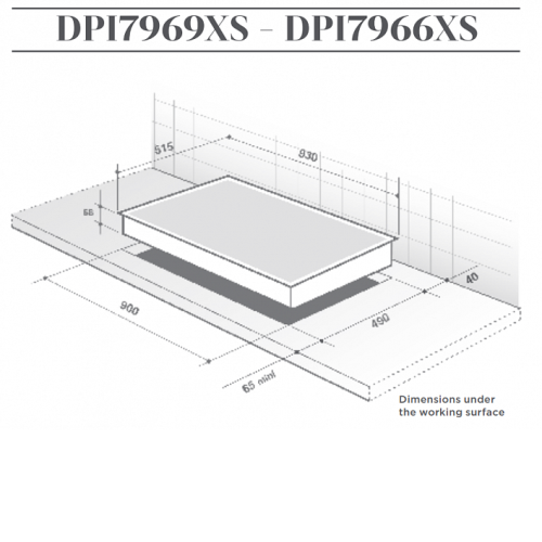 Варочная поверхность DE DIETRICH DPI7966XS