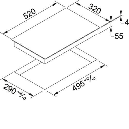 Индукционная варочная поверхность Franke FHSM3022IBK (108.0492.719)