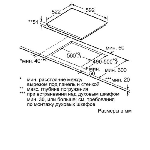 Поверхность BOSCH pie 611 b18