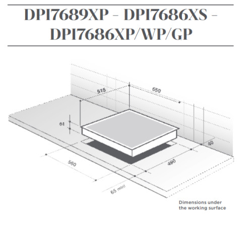 Варочная поверхность DE DIETRICH DPI7686XP