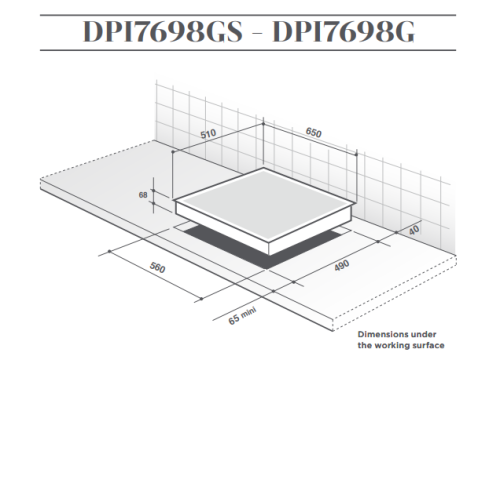 Варочная поверхность DE DIETRICH DPI7698GS