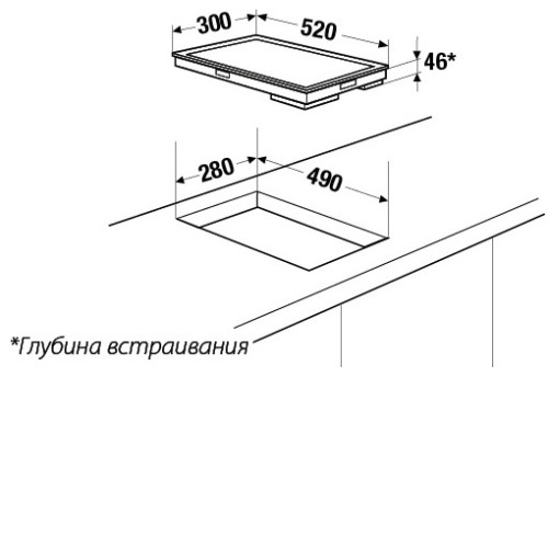 Поверхность KUPPERSBUSCH ege3710.1ed