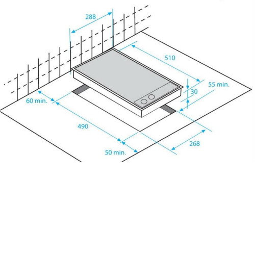 Поверхность BEKO hdcg 32220 fx