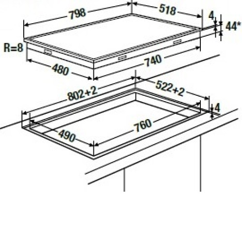 Поверхность KUPPERSBUSCH ekef8752.1