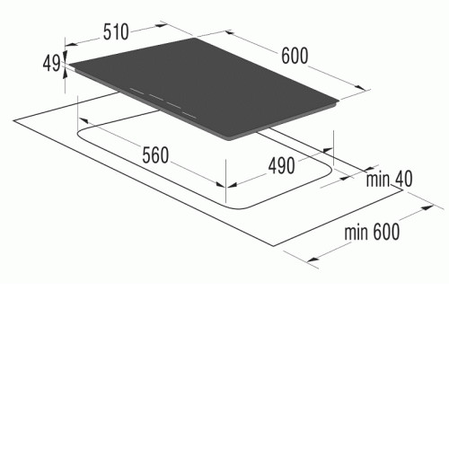 Поверхность GORENJE is 648 ac
