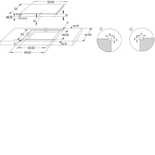 Поверхность KORTING HK 63052 X