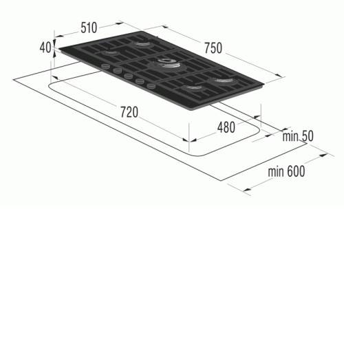 Поверхность GORENJE gtw 751 ub
