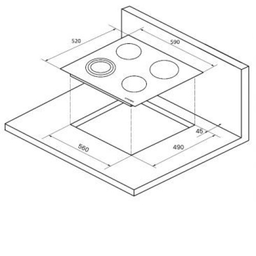 Поверхность KUPPERSBERG ECS 603