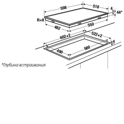 Поверхность KUPPERSBUSCH ekef6342.1