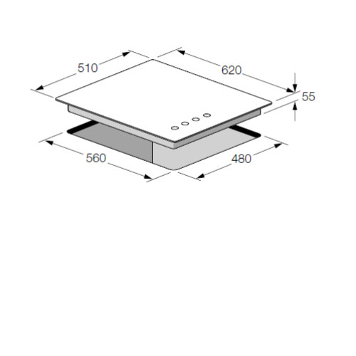 Варочная панель FULGOR FCH 604 G BK