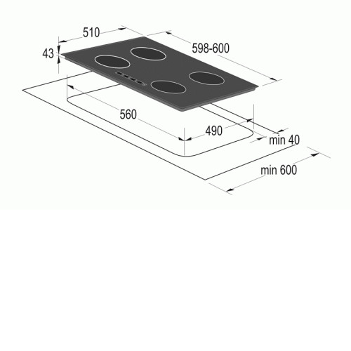 Поверхность GORENJE iq 641 ac