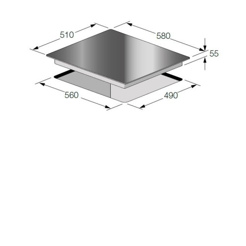 Варочная панель FULGOR CH 604 ID TS WH