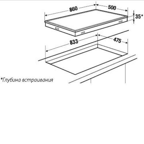 Поверхность KUPPERSBUSCH gms 9551.0 e
