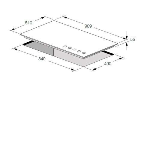 Варочная панель FULGOR FCH 905 G DWK BK