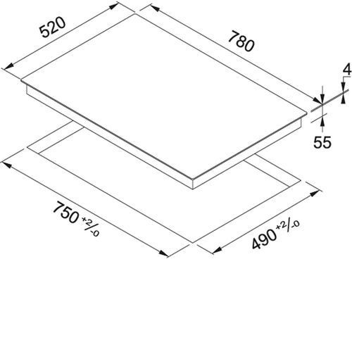 Индукционная варочная поверхность Franke FHSM8044IBK (108.0492.717)