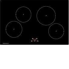 Индукционная стеклокерамическая панель Kuppersbusch KI 8120.0 SR Индукционная стеклокерамическая панель Kuppersbusch KI 8120.0 SR