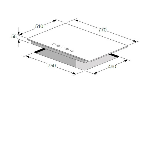 Варочная панель FULGOR FCH 775 G WK BK