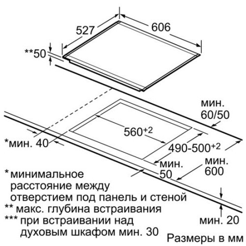 Поверхность BOSCH pib672e14e