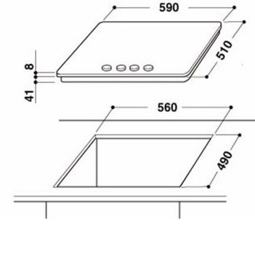 Поверхность WHIRLPOOL akt 424 nb