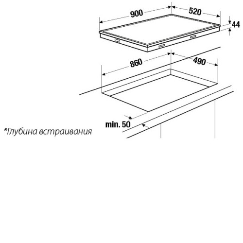 Поверхность KUPPERSBUSCH eke9753.1f